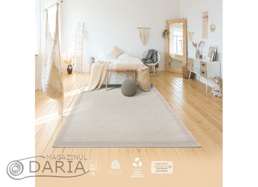 Covor din lana Lana 7636-682 cream